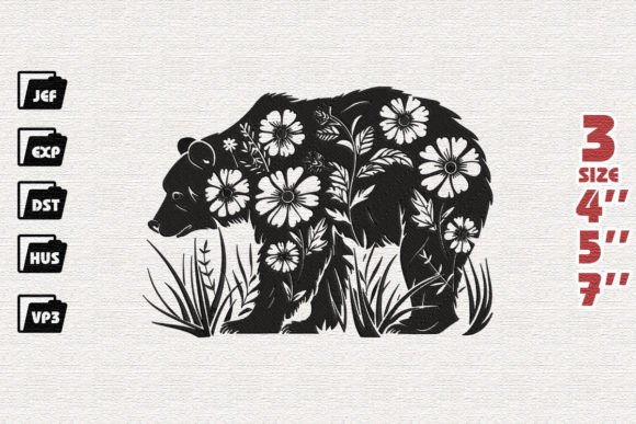 Mama Bear Embroidery