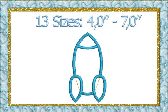 Rocket Applique Embroidery Review